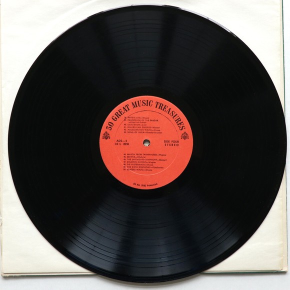 50 Great Music Treasures Famous Highlights From Operas, Symphonies, Ballet 2-LP - Picture 6 of 12